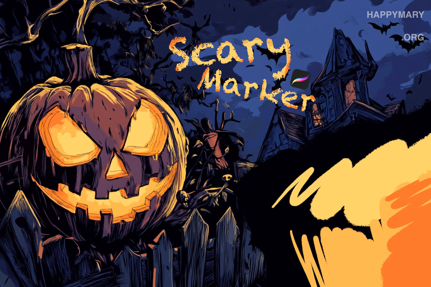Scary Marker preview 2