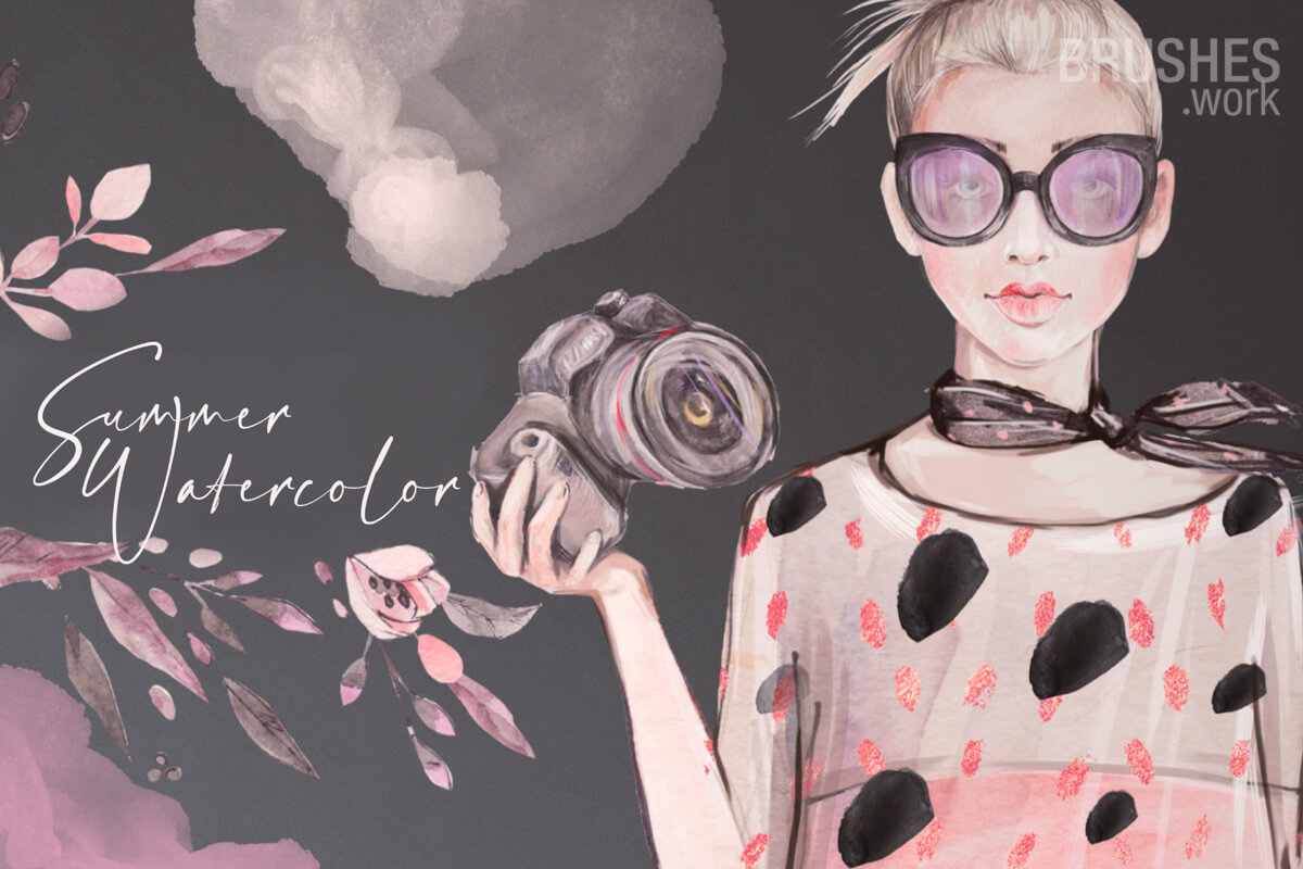 Summer Watercolor preview 2
