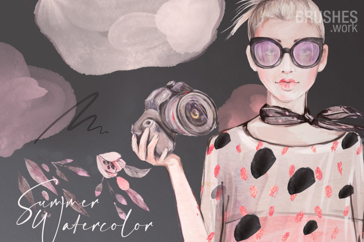 Summer Watercolor preview 3
