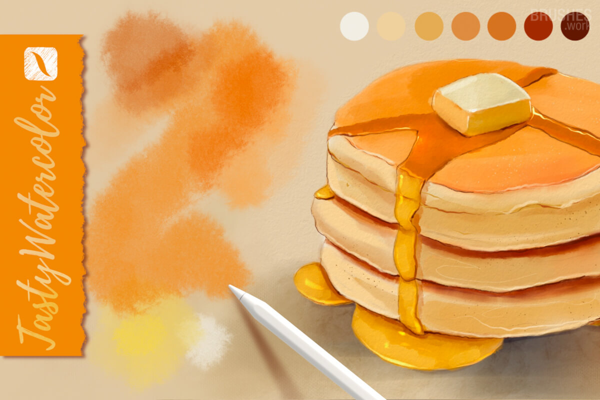 Tasty Watercolor preview 2