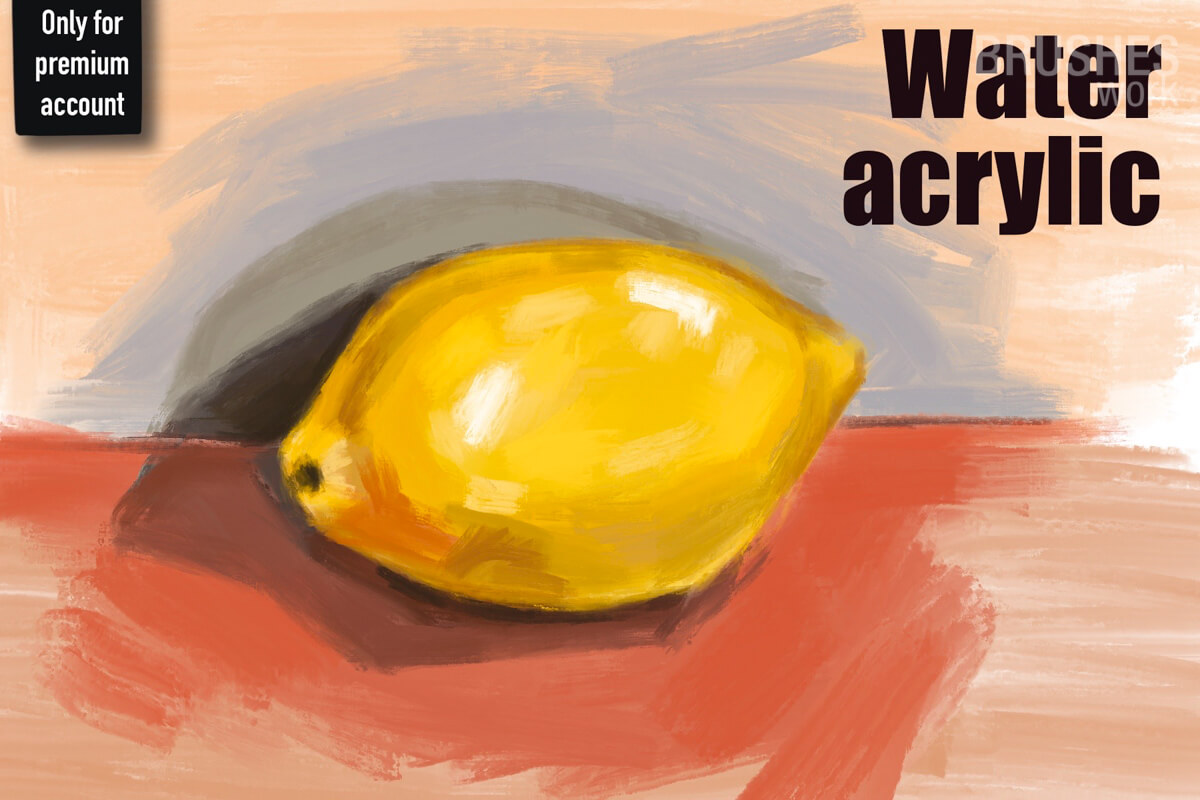 Water Acrylic preview 2