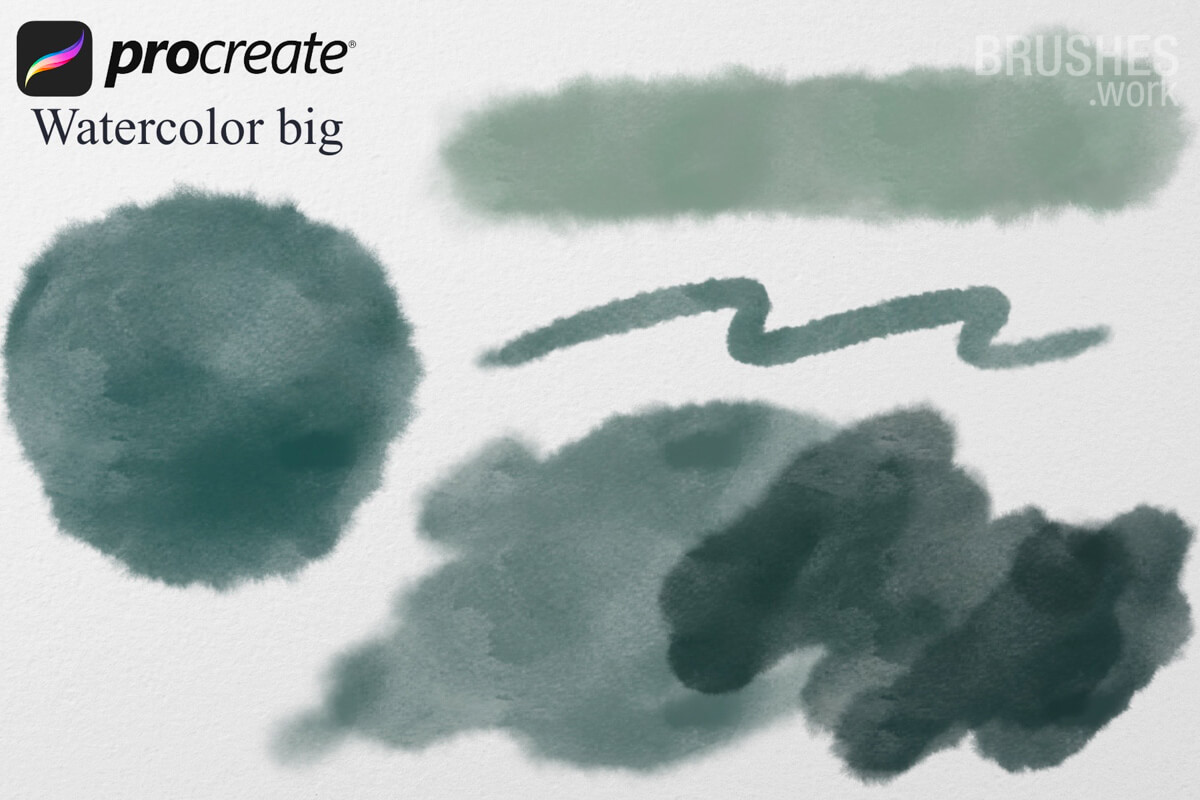Watercolor Big preview 2