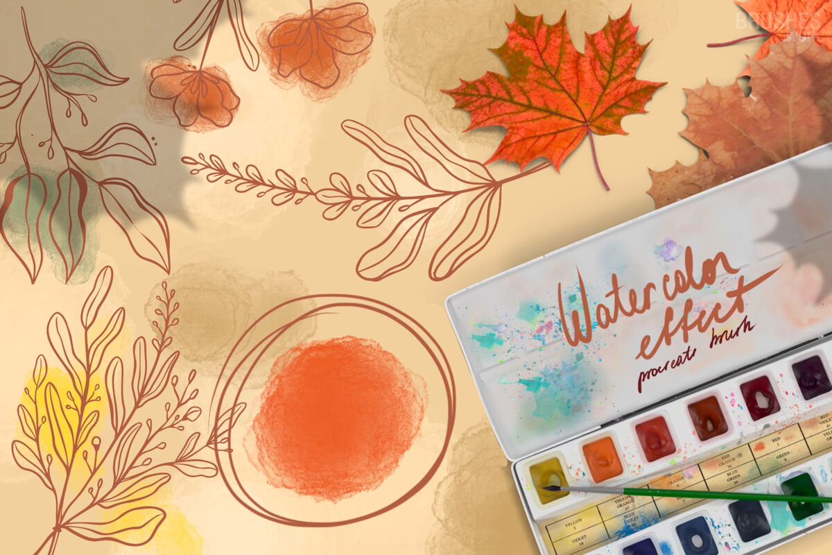 Watercolor Effects preview 2