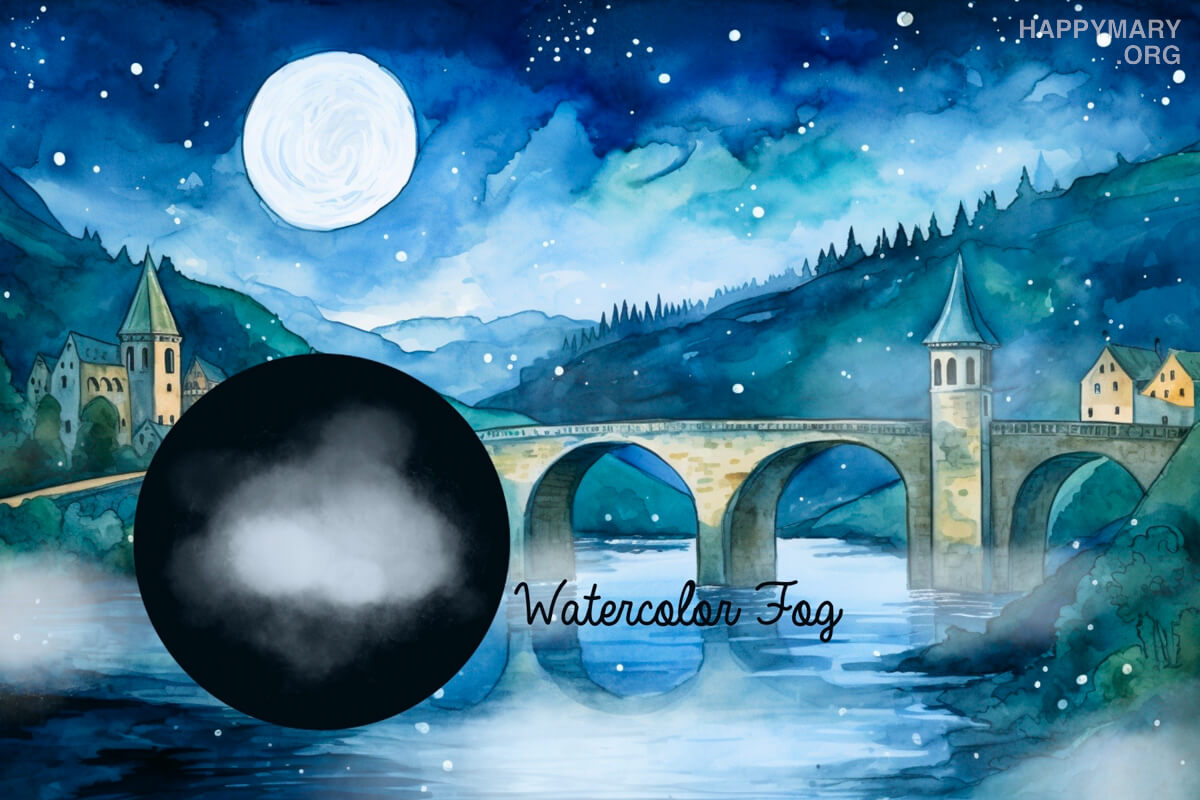 Watercolor Fog preview 2