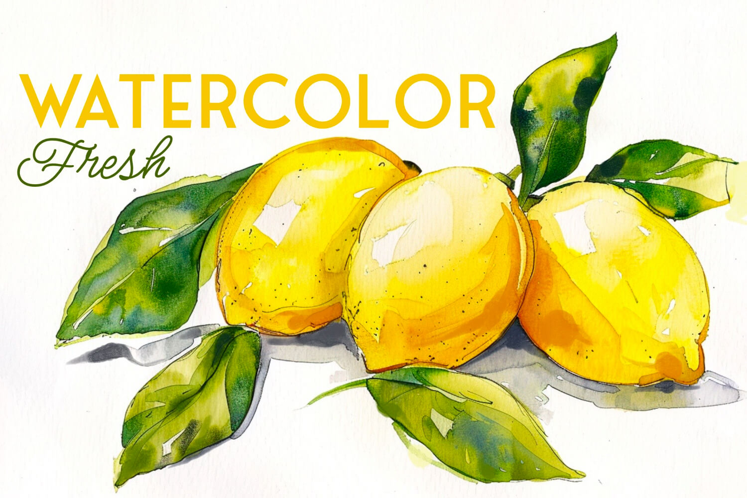 Watercolor Fresh