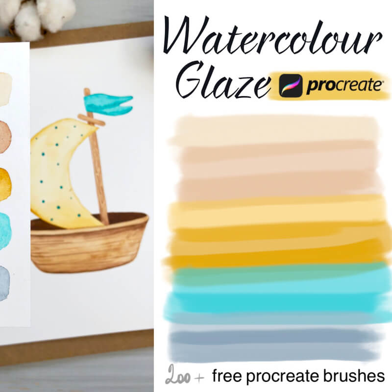 Watercolour Glaze