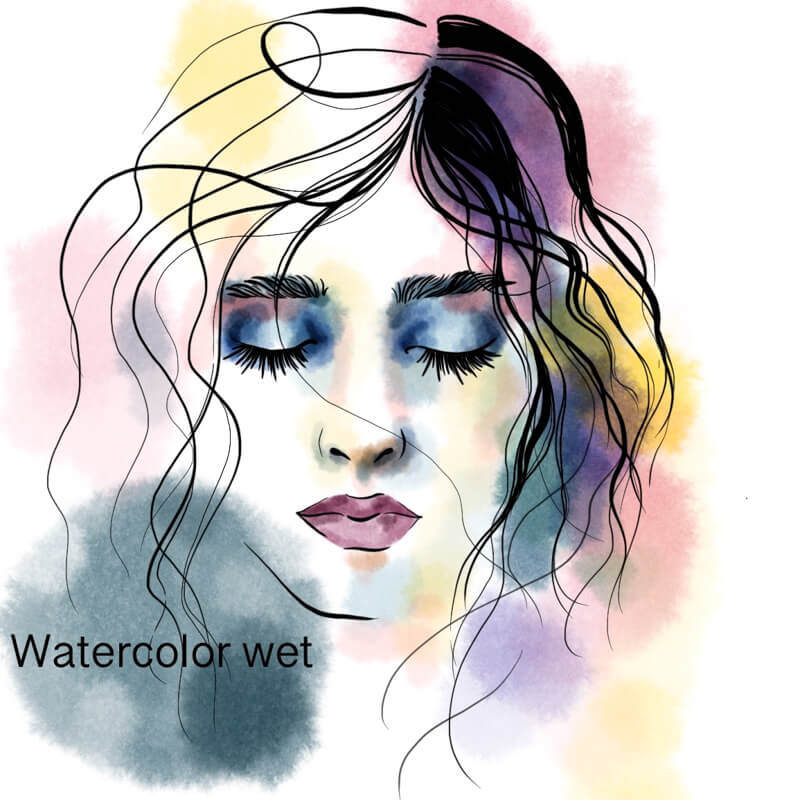 Watercolour Wet