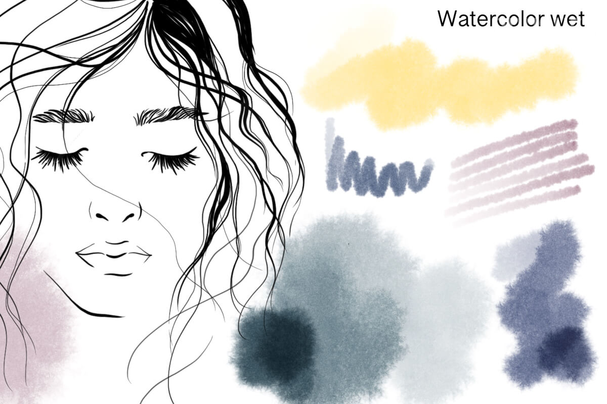 Watercolour Wet preview 4