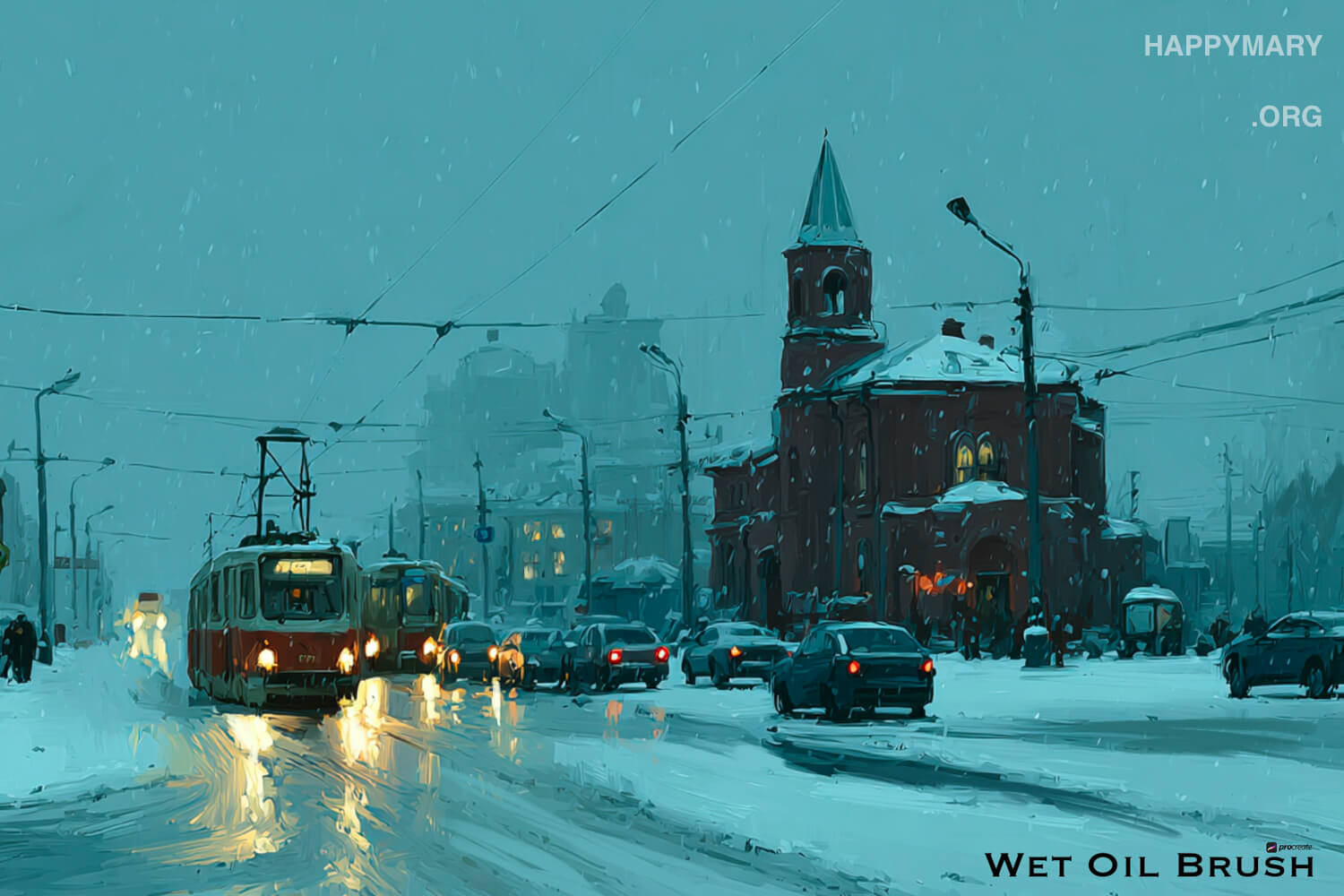 Wet Oil Brush preview 2