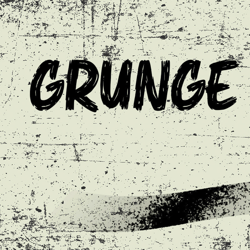 Grunge Letters