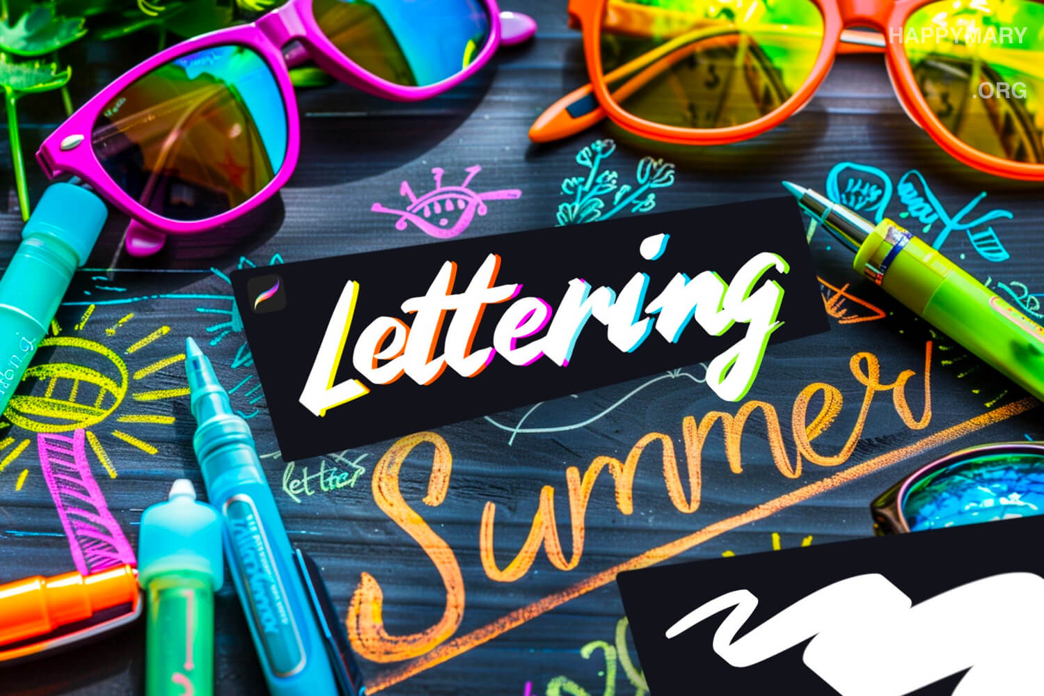 Summer Lettering preview 2