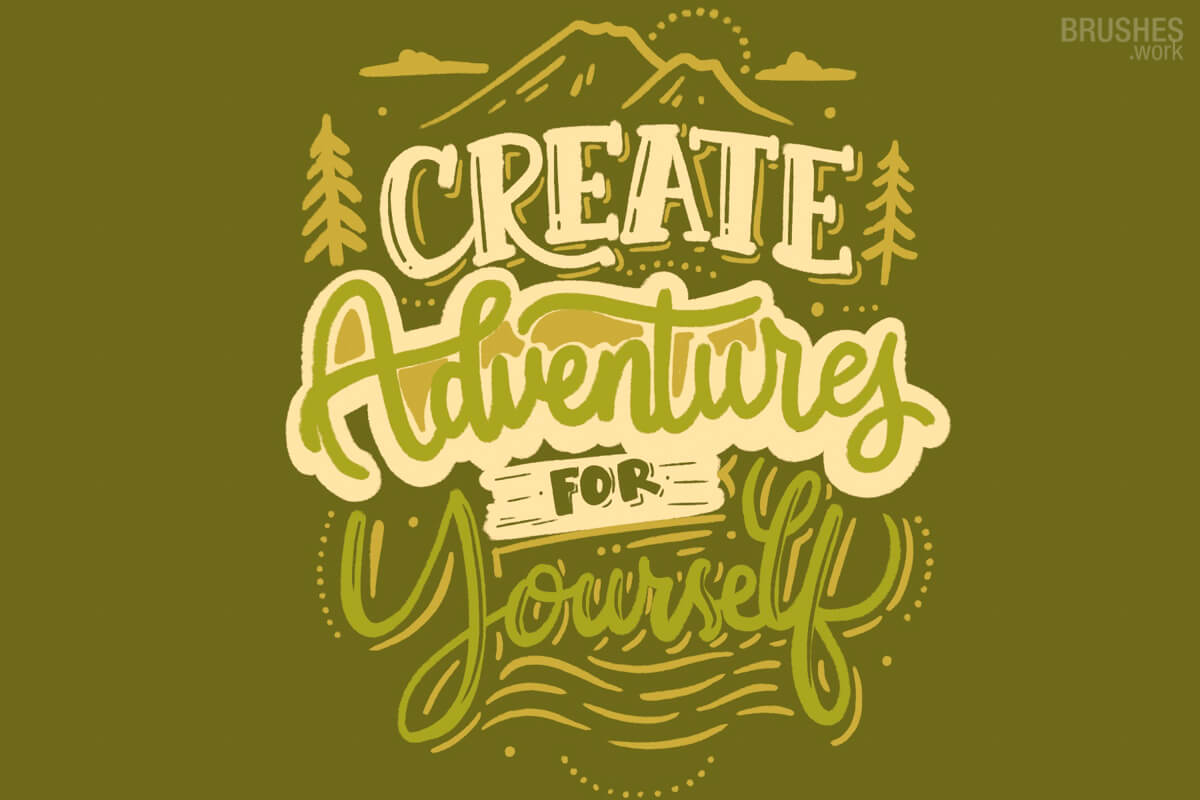 Wood Lettering preview 2