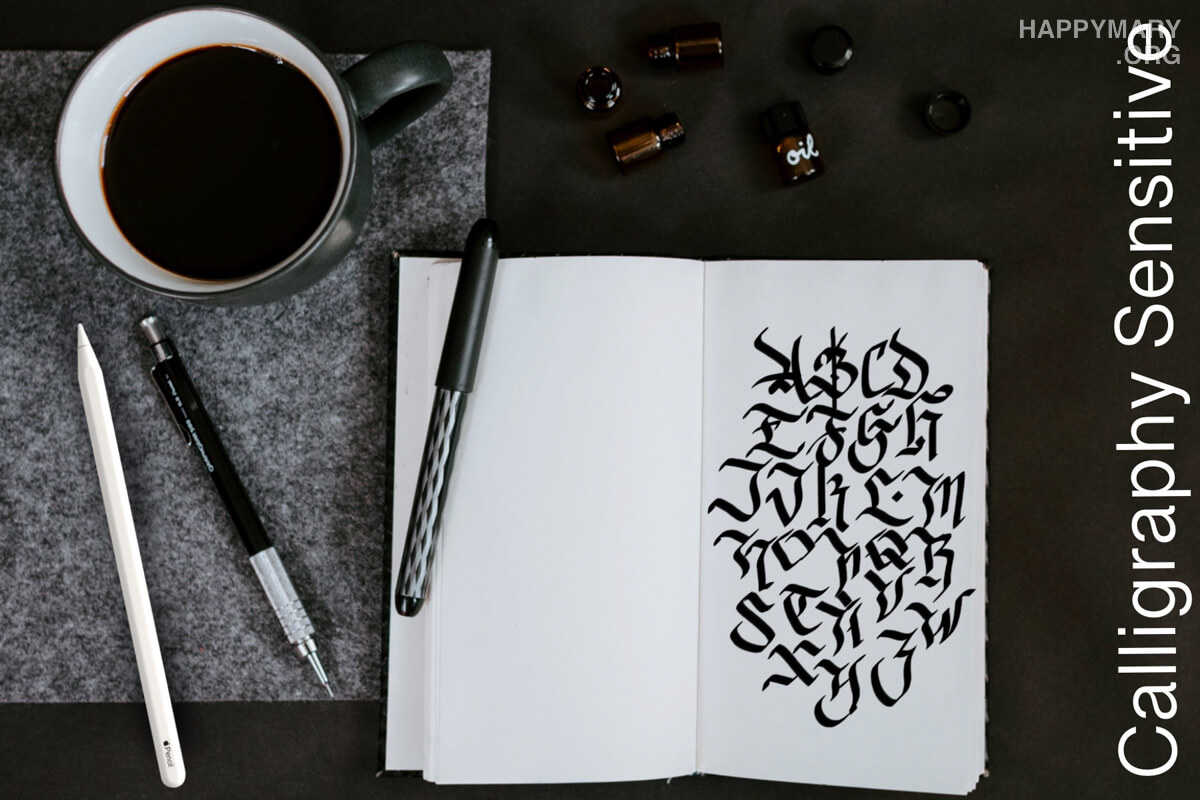 Calligraphy Sensitive