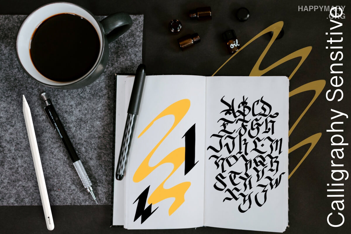 Calligraphy Sensitive preview 2