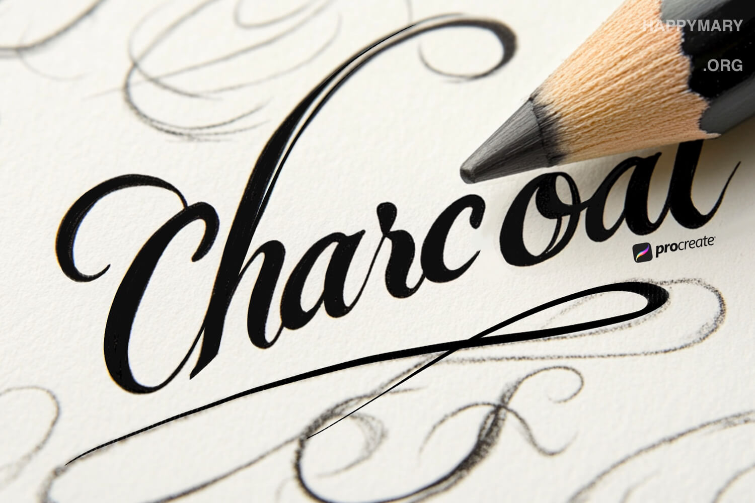 Charcoal Letter