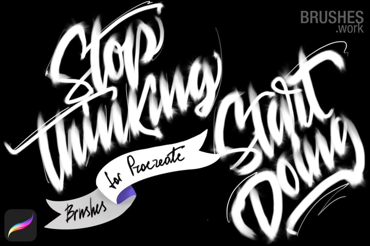 Fast Wet Lettering preview 2