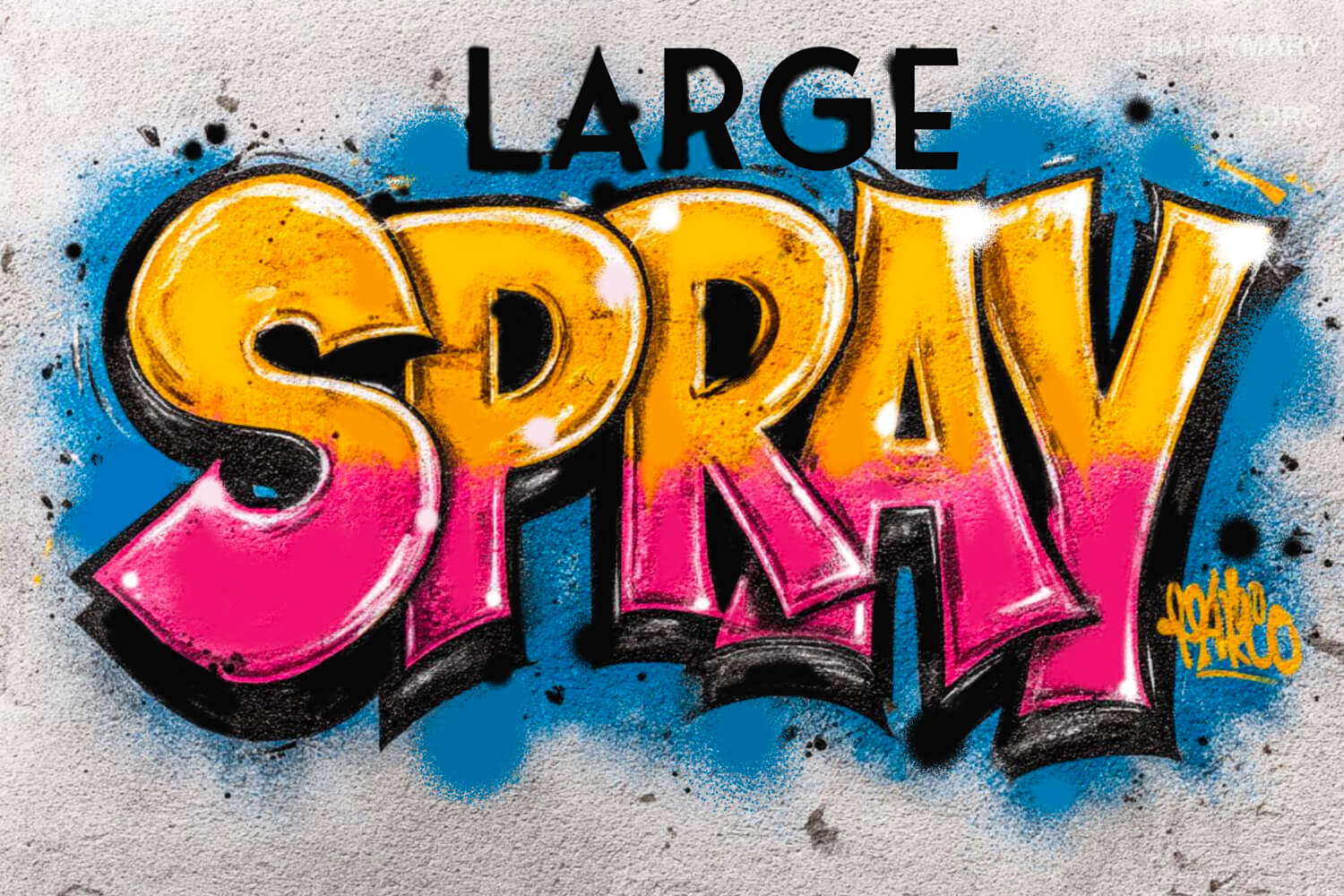 Large Spray