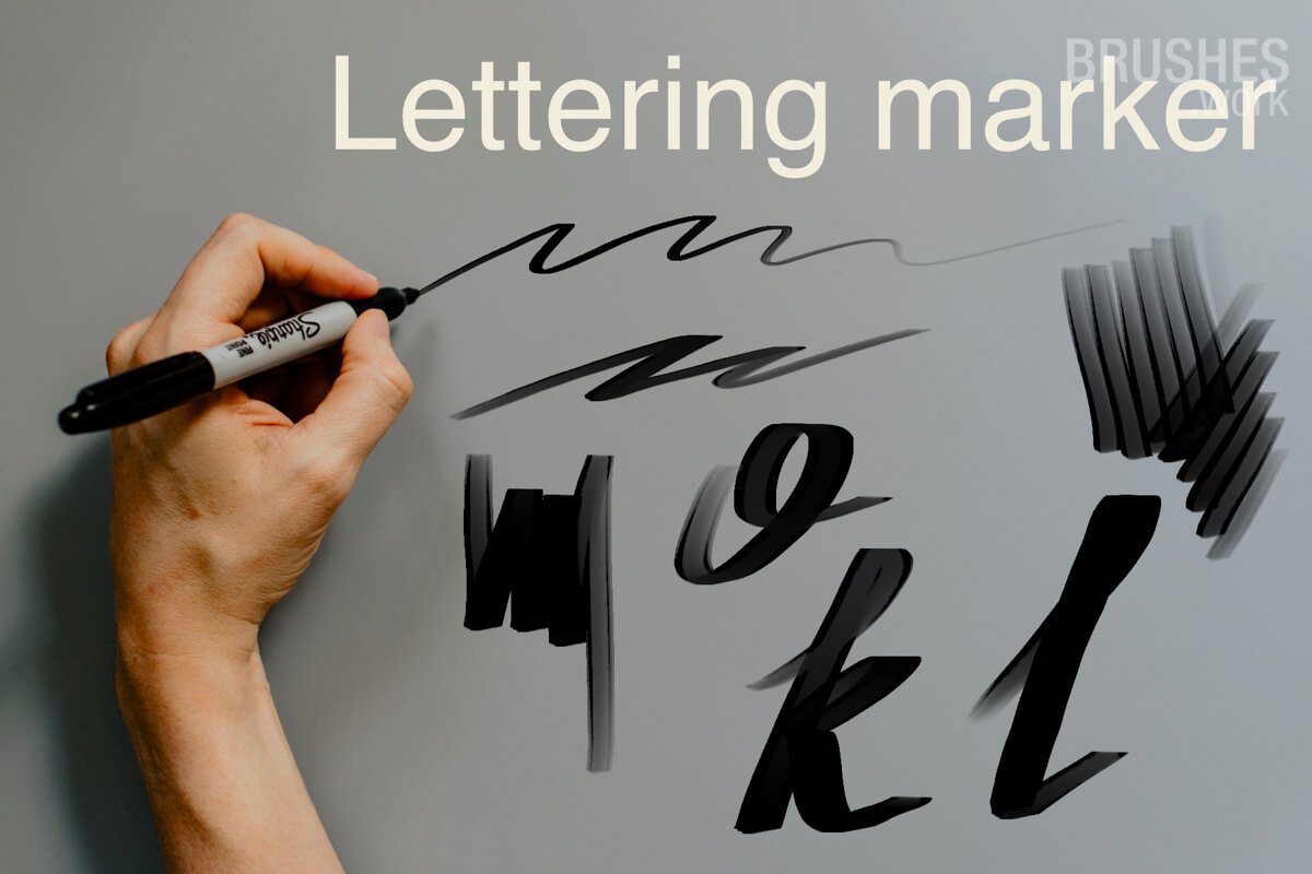 Lettering Marker preview 3