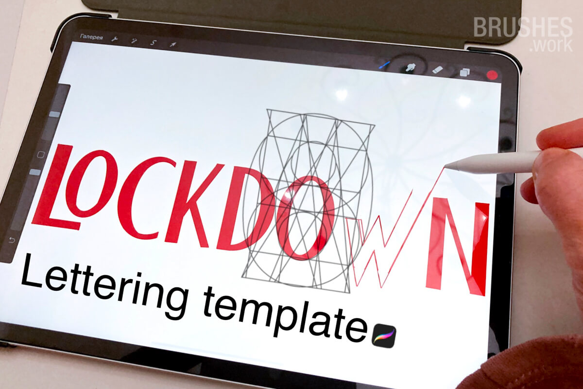 Lettering Template preview 3