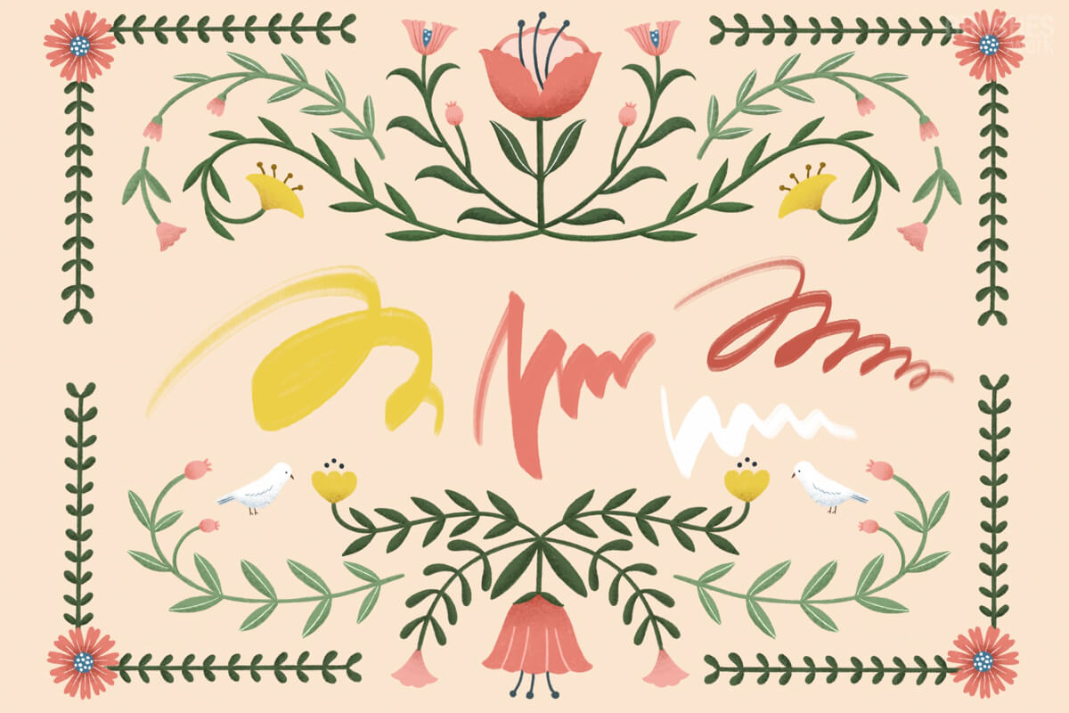 Marker Calligraphy preview 2
