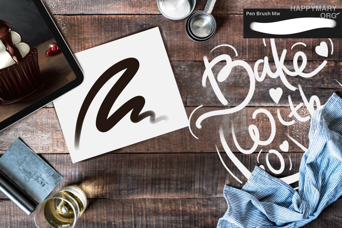 Pen Brush preview 2