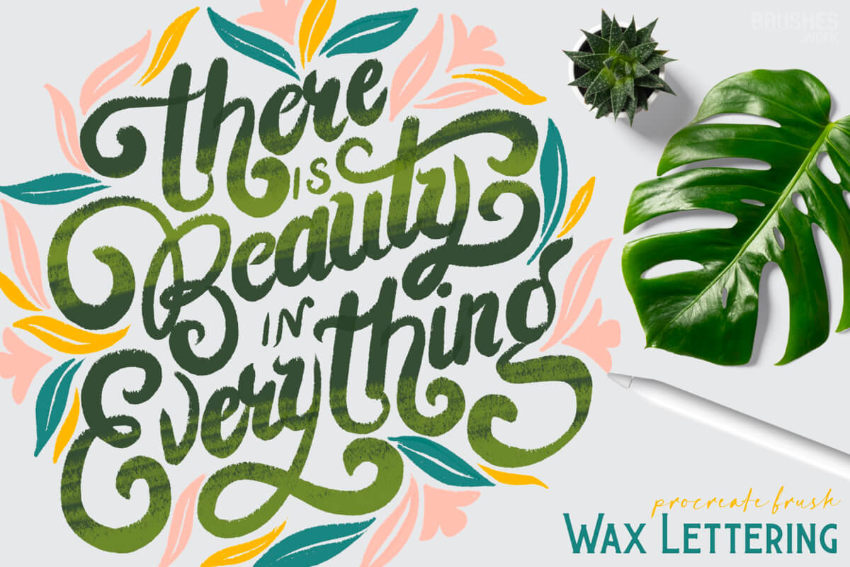 Wax Lettering
