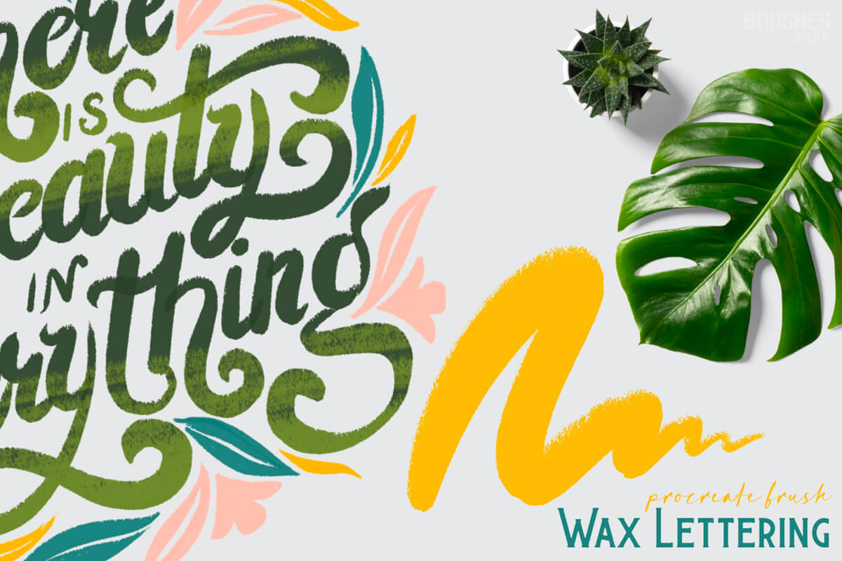 Wax Lettering preview 2