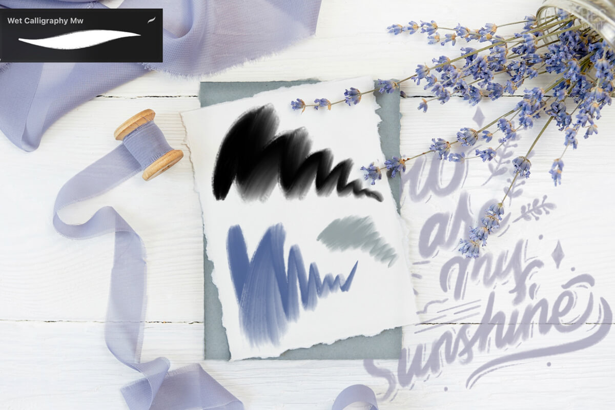 Wet Calligraphy