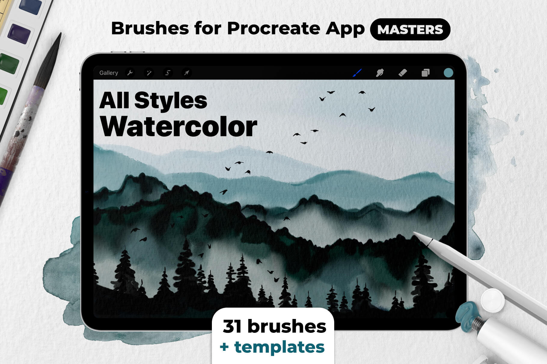 All Styles Watercolor