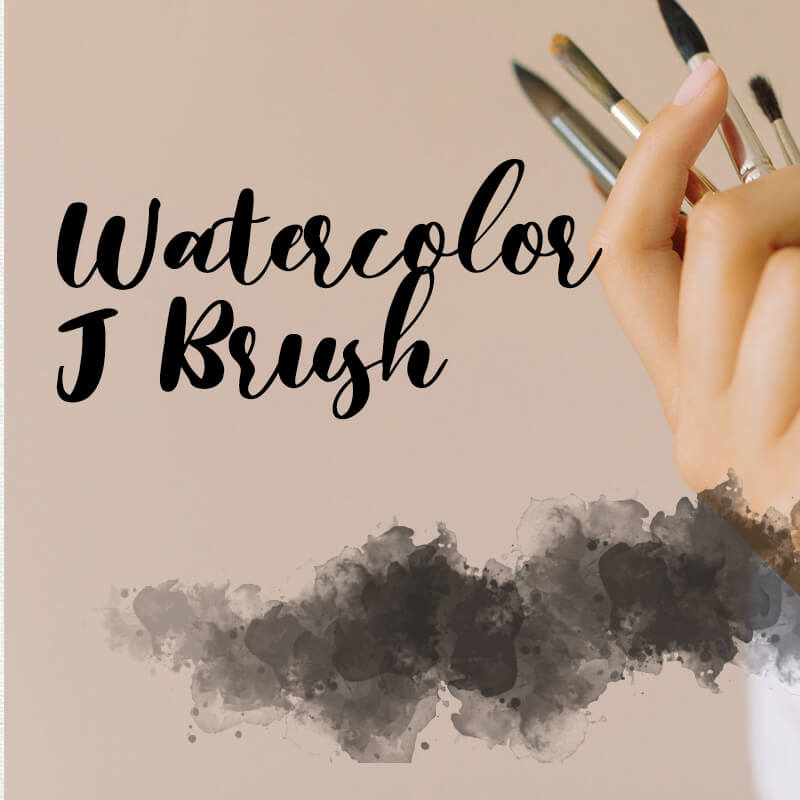 Watercolor J