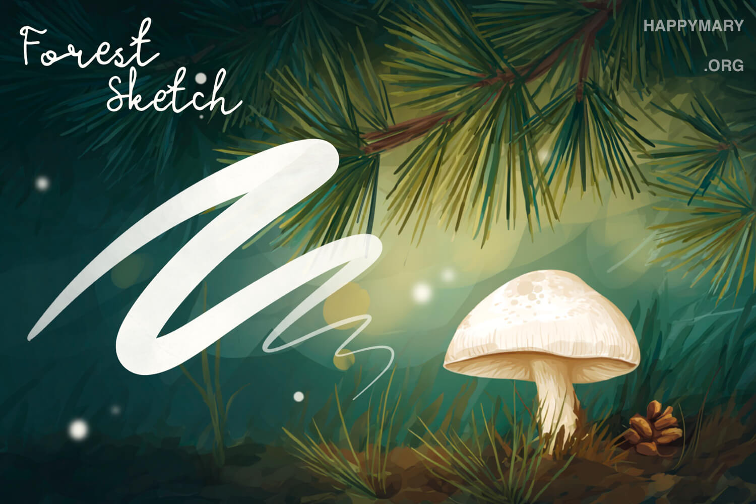 Forest Sketch preview 2