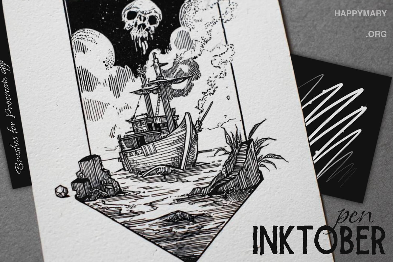 Inktober Pen preview 2