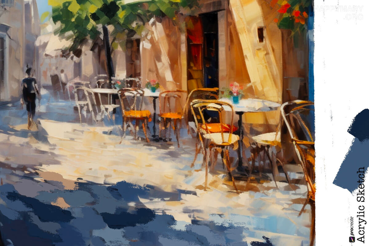 Acrylic Sketch preview 2