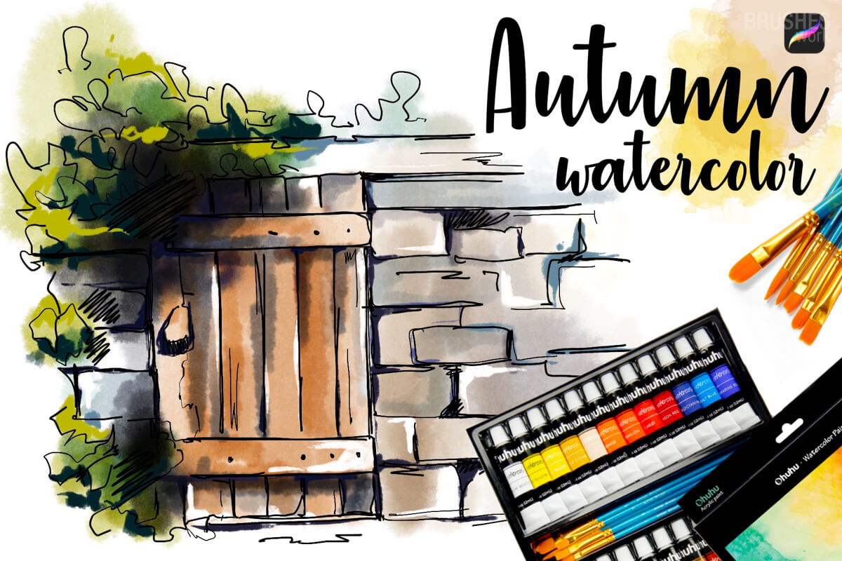 Autumn Watercolor