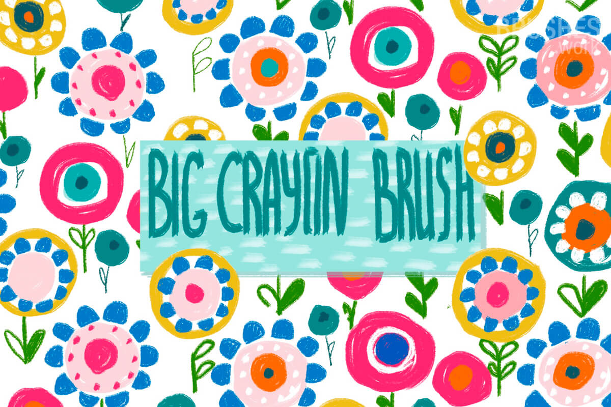 Big Crayon Brush