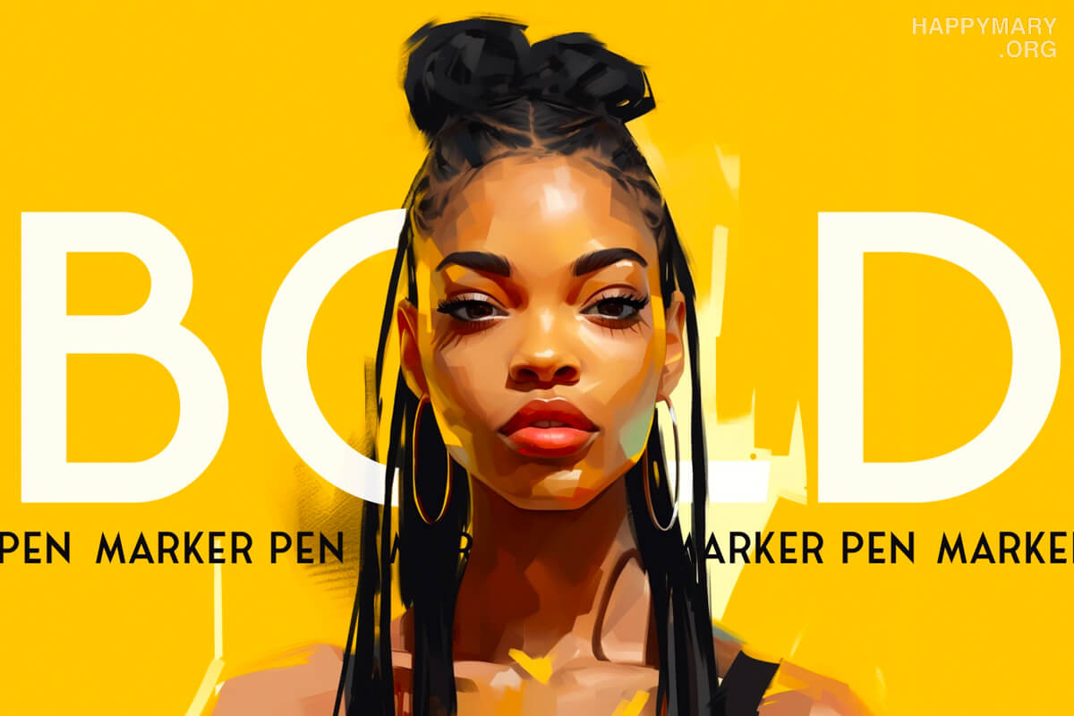 Bold Marker Pen