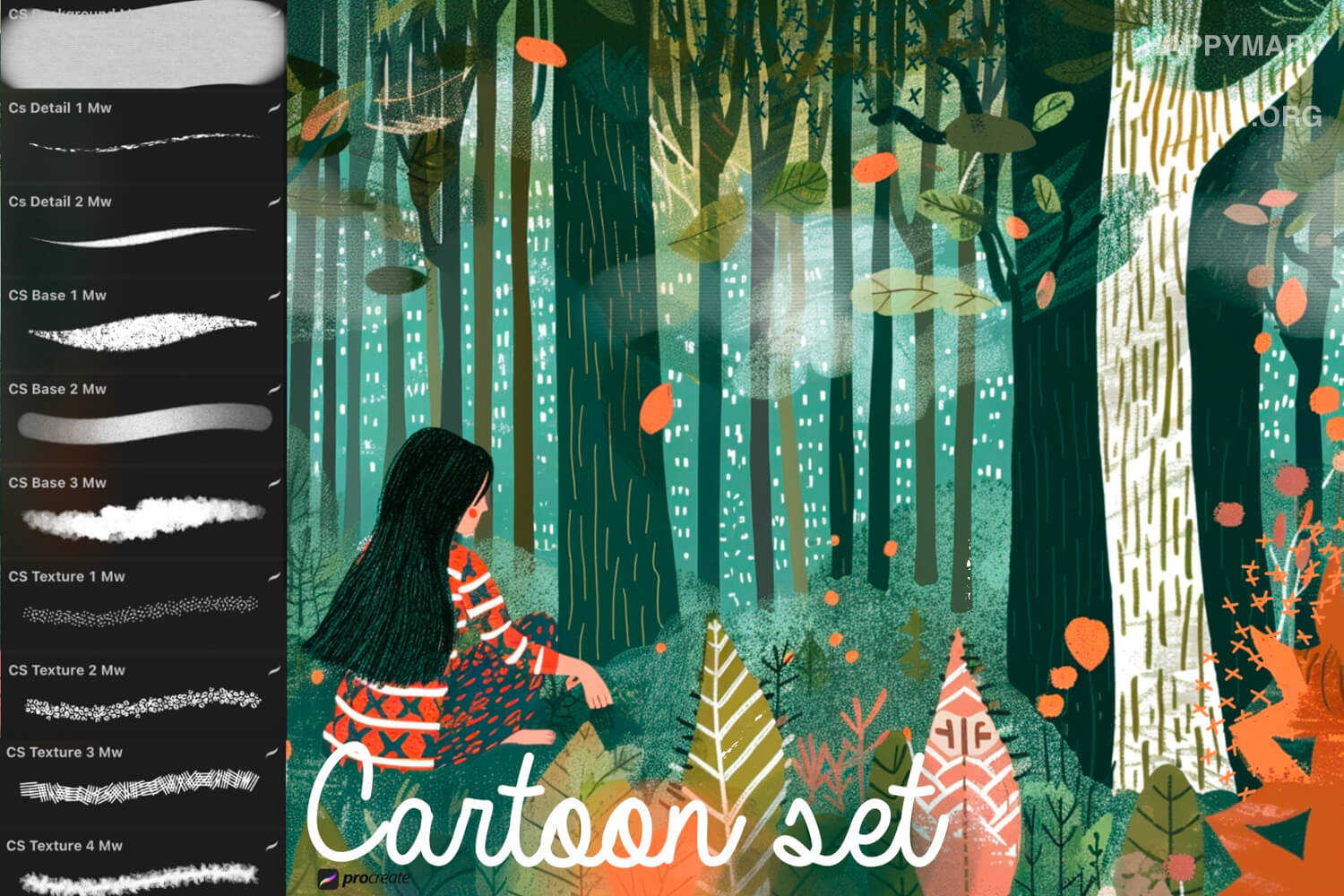 Cartoon Set preview 2