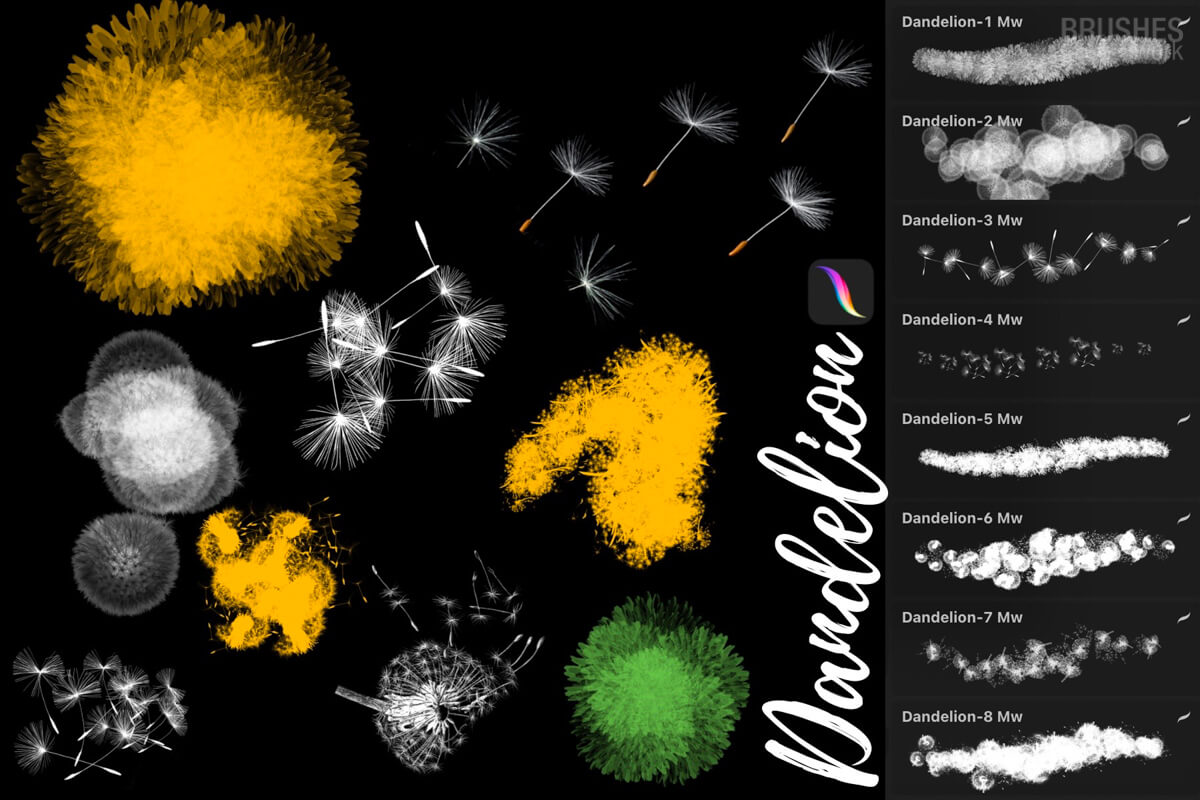 Dandelion Set preview 2
