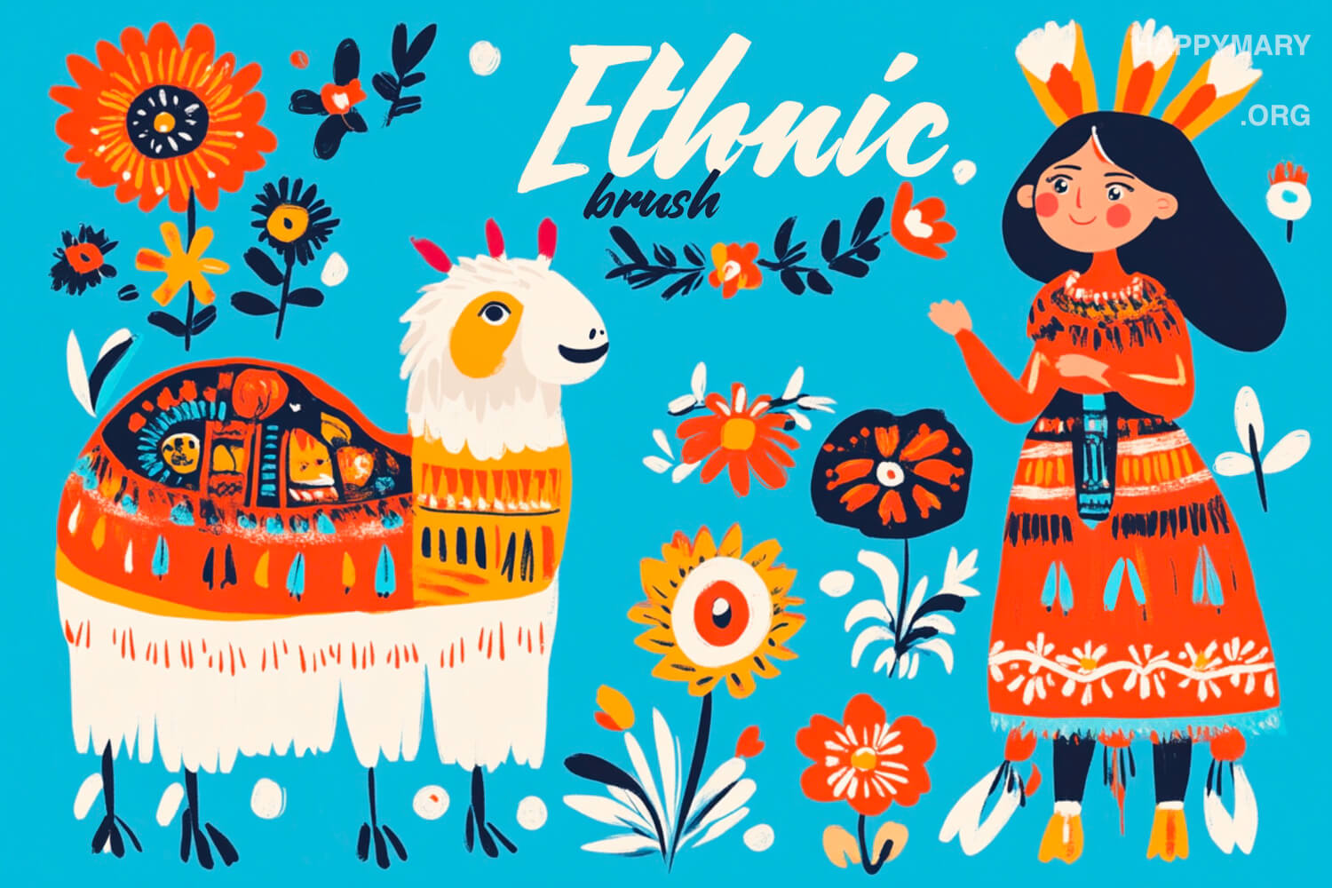 Ethnic Brush