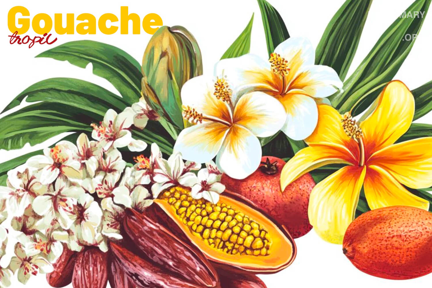 Gouache Tropic