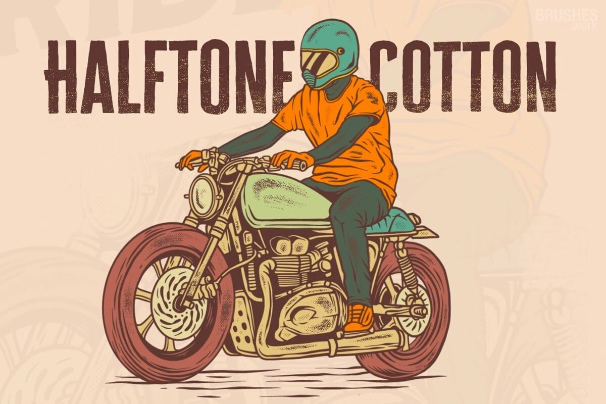 Halftone Cotton