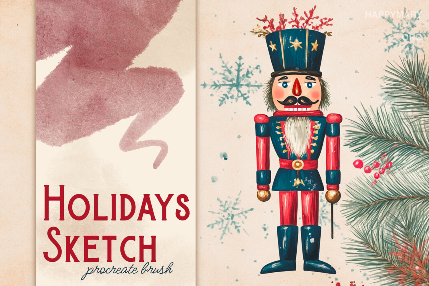 Holidays Sketch preview 2