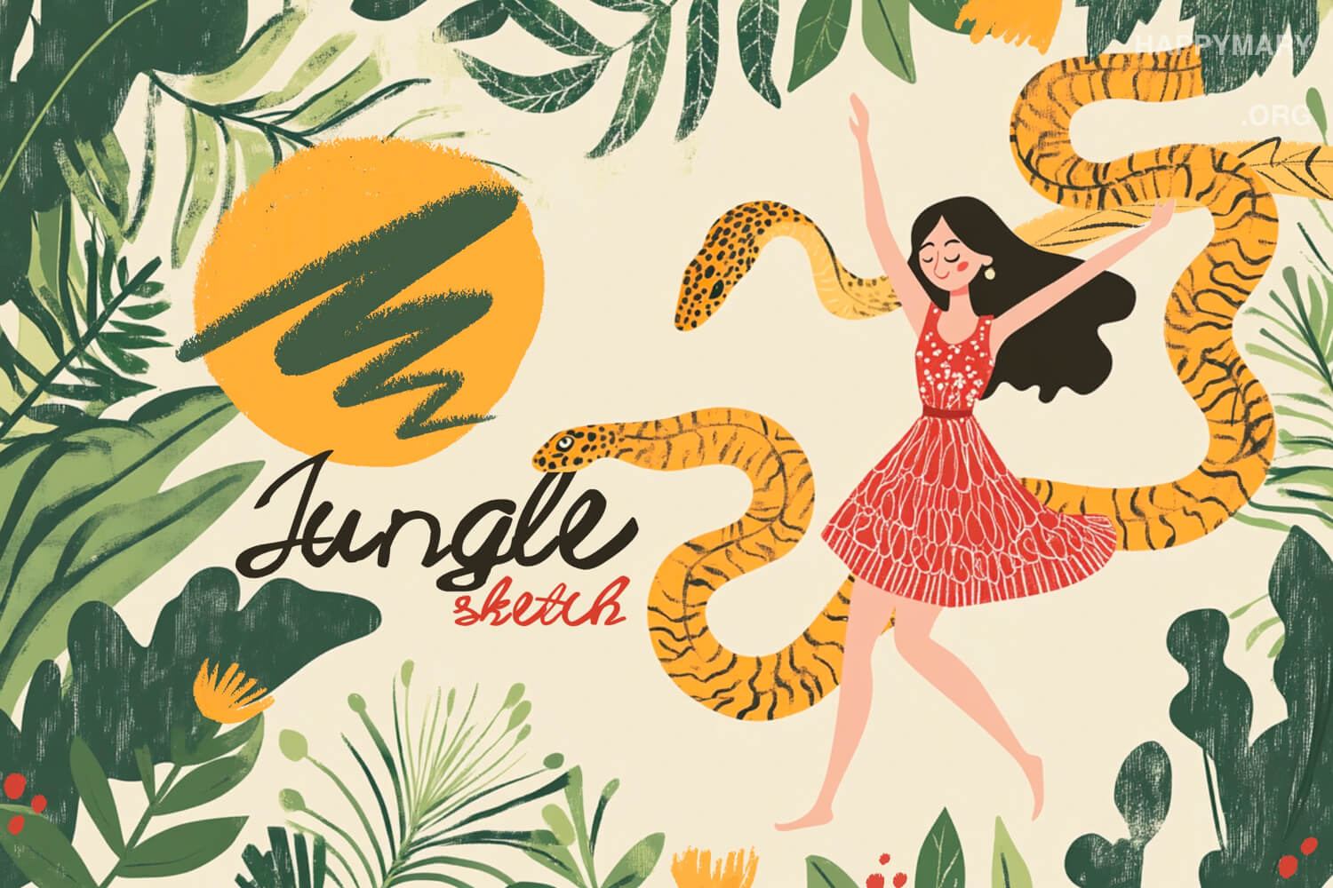 Jungle Sketch preview 2