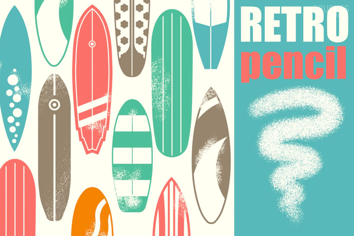 Retro Pencil preview 2