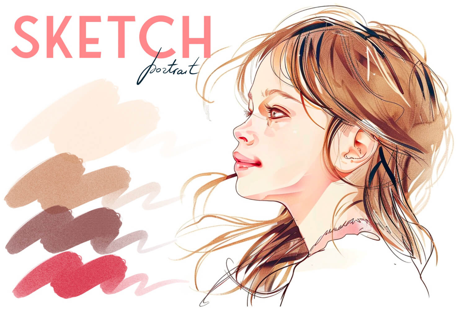 Sketch Portrait preview 2