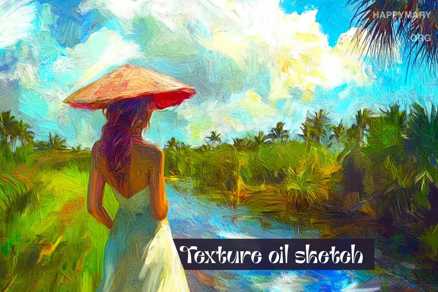 Texture Oil Sketch