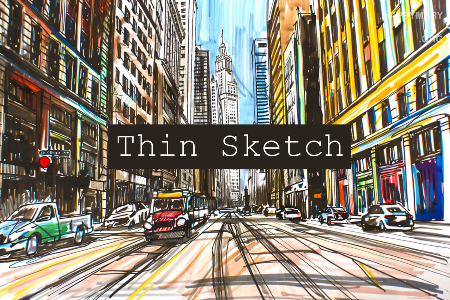 Thin Sketch preview 2