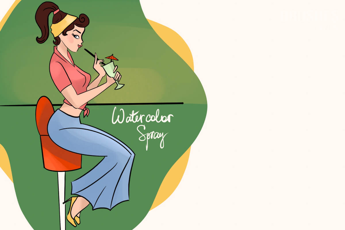 Watercolor Spray preview 2