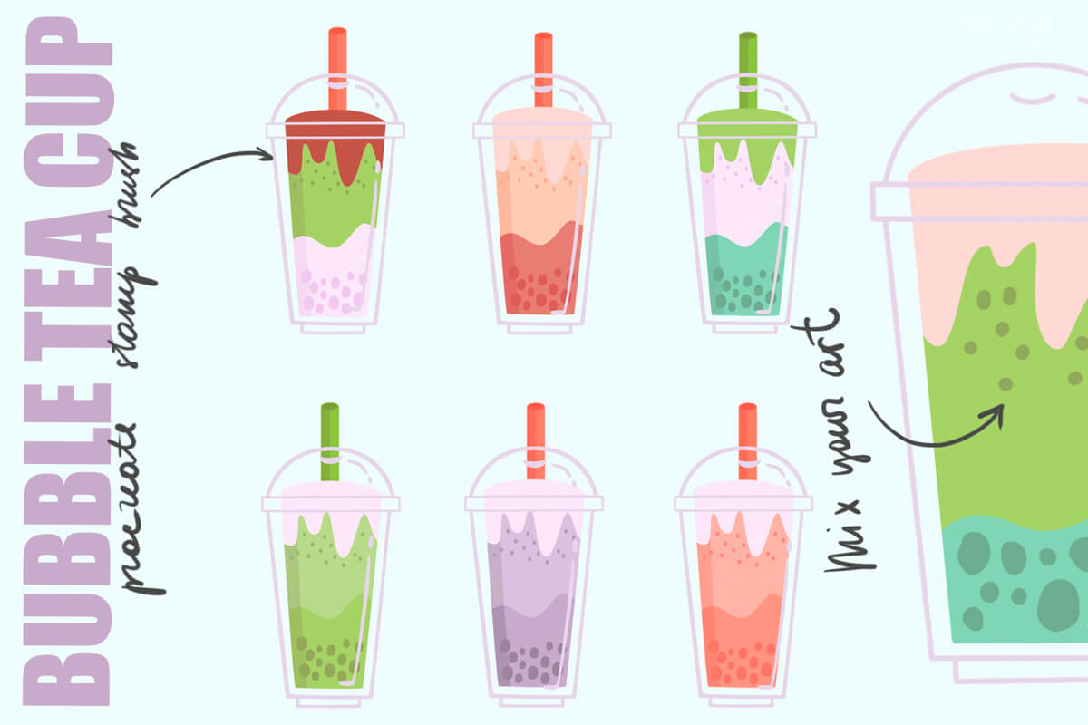 Bubble Tea Cup