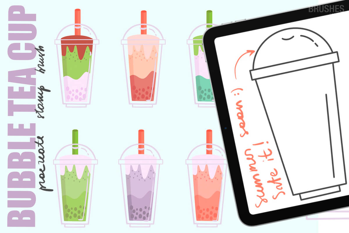 Bubble Tea Cup preview 2